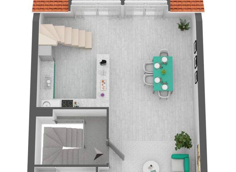 Maisonette zum Kauf 220.000 € 2 Zimmer 89 m² 3. Geschoss St Arnual Saarbrücken 66119