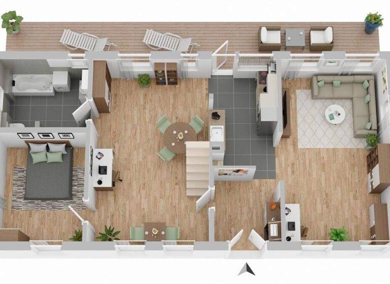 Einfamilienhaus zum Kauf provisionsfrei 499.000 € 4 Zimmer 108 m² 1.235 m² Grundstück Grödersby 24376