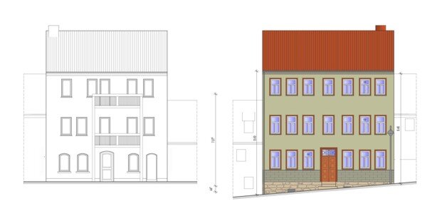 Mehrfamilienhaus zum Kauf als Kapitalanlage geeignet 65.000 € 190 m²<br/>Grundstück Bad Langensalza Bad Langensalza 99947