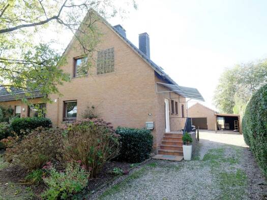Doppelhaushälfte zum Kauf 399.500 € 5 Zimmer 96,3 m² 714 m² Grundstück Kuhstraße 98 Schottheide Kranenburg 47559