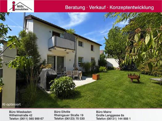 Einfamilienhaus zum Kauf 780.000 € 6,5 Zimmer 195 m² 671 m² Grundstück Erbach Eltville am Rhein 65346