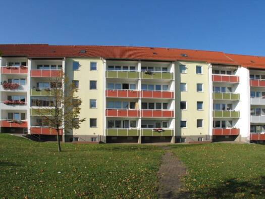 Wohnung zur Miete 252 € 1 Zimmer 38,8 m² 4. Geschoss Potsdamer Str. 14 Weida Riesa 01587