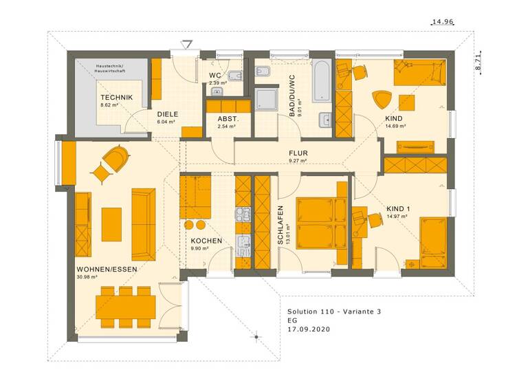 Einfamilienhaus zum Kauf 400.599 € 4 Zimmer 110 m² 1.508 m² Grundstück Kirschweiler 55743