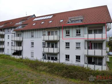Wohnung zur Miete 510 € 2 Zimmer 59,2 m² 2. Geschoss frei ab sofort Viechtach Viechtach 94234