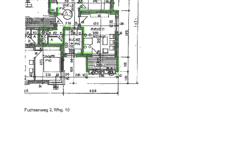 Wohnung zur Miete 795 € 3 Zimmer 77,8 m² 3. Geschoss Fuchsenweg 2 Perg 4320