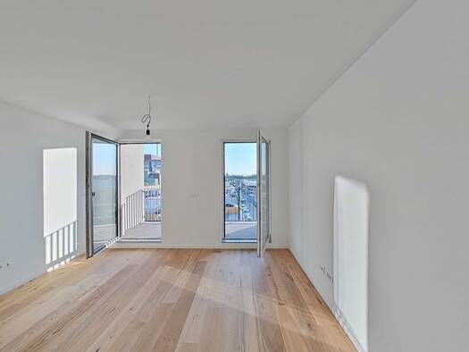 Wohnung zur Miete 1.800 € 2 Zimmer 58 m² 3. Geschoss frei ab sofort Heilbronner Straße Gutleutviertel Frankfurt am Main 60327