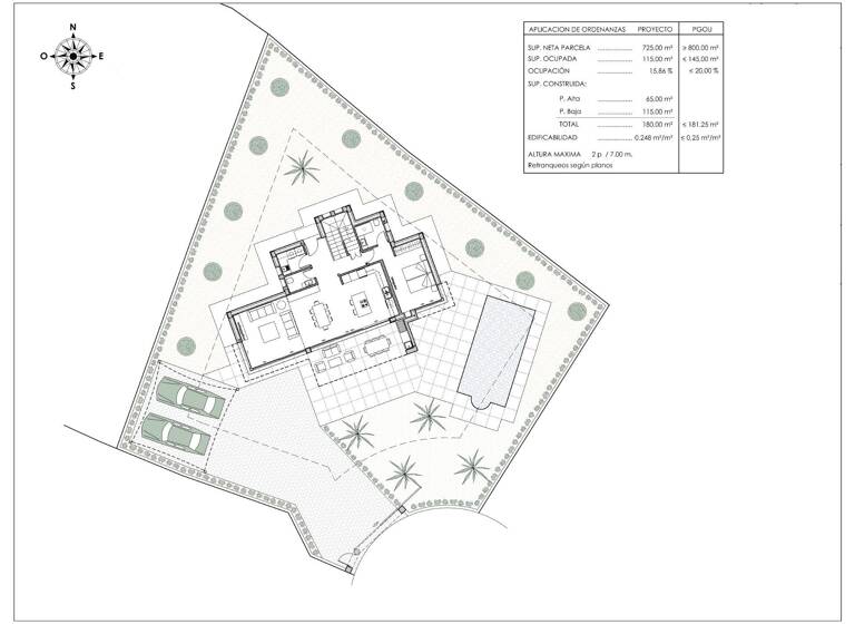 Villa zum Kauf provisionsfrei 1.075.000 € 4 Zimmer 192 m² 725 m² Grundstück Benissa  03720