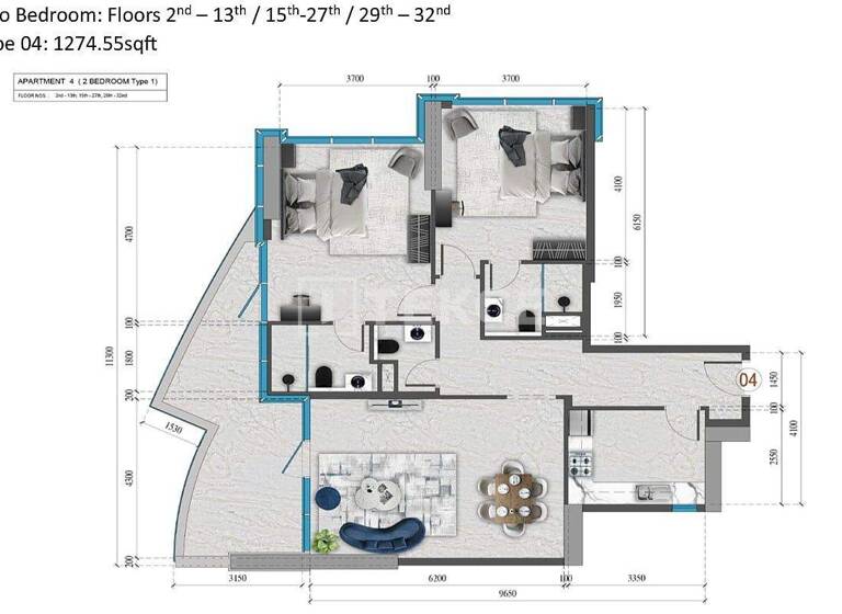 Studio zum Kauf 461.000 € 2 Zimmer 65 m² 3. Geschoss Abu Dhabi