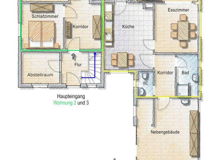 Mehrfamilienhaus zum Kauf provisionsfrei 249.000 € 8 Zimmer 188 m² 700 m² Grundstück Detern 26847