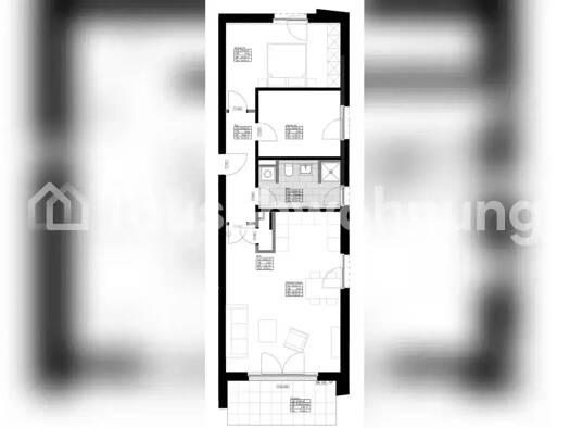 Wohnung zur Miete Tauschwohnung 1.200 € 3 Zimmer 78 m² EG Sasel Hamburg 22177