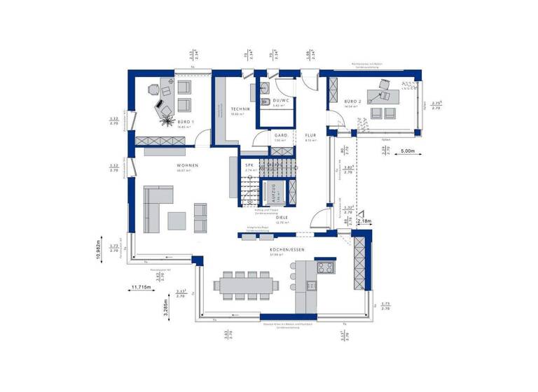 Haus zum Kauf 1.649.000 € 5 Zimmer 250 m² 1.690 m² Grundstück Friedberg Friedberg (Hessen) 61169