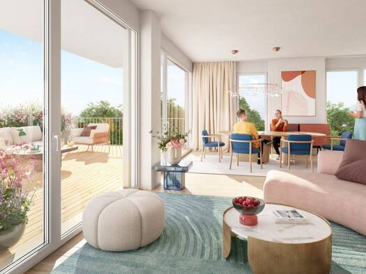 Wohnung zum Kauf - Erstbezug 413.098 € 2 Zimmer 62,1 m² 1. Geschoss Johann-Haiden-Straße 44 Eggenberg Graz 8020