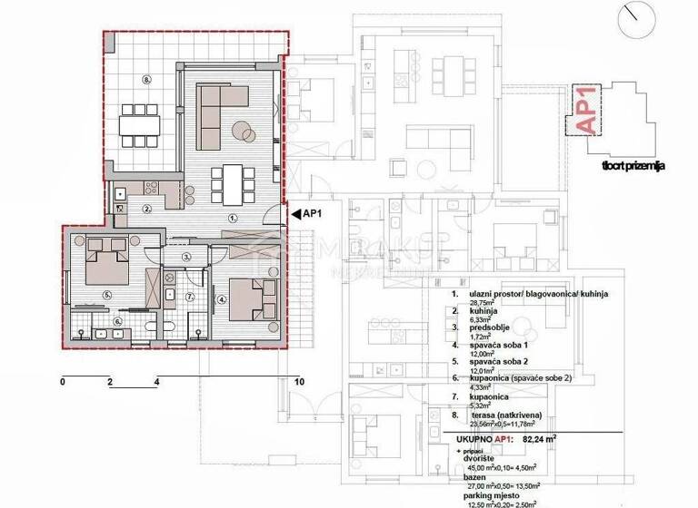 Wohnung zum Kauf 431.508 € 3 Zimmer 102 m² Betina, Tisno Tisno