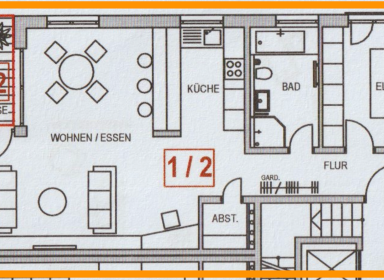Wohnung zur Miete 800 € 2,5 Zimmer 72,6 m² Geschoss EG/3 frei ab 01.05.2026 Spaichingen 78549