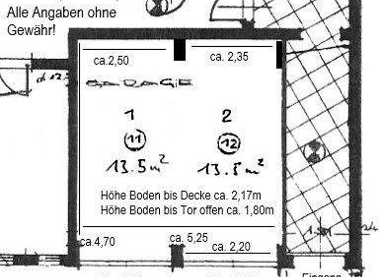 Doppelgarage zum Kauf provisionsfrei 24.000 € Fedderwarder Weg Woltmershausen Bremen 28197