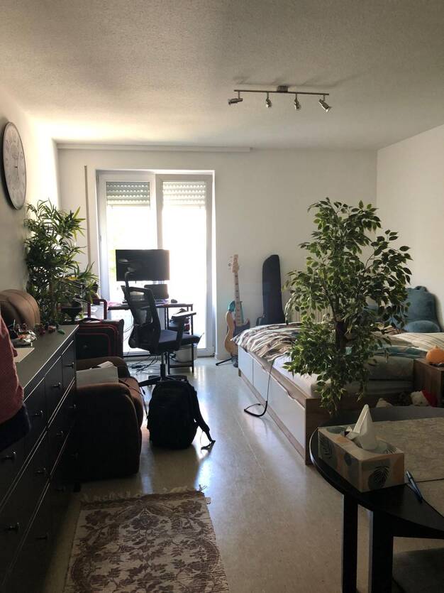 Wohnung zur Miete 370 € 1 Zimmer 30,9 m² 2. Geschoss Meusdorfer Str.12 Connewitz Leipzig 04277