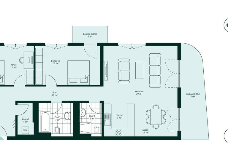 Wohnung zum Kauf - Erstbezug provisionsfrei 684.900 € 3 Zimmer 114,6 m² 4. Geschoss Werftstraße 8 Germersheim 76726
