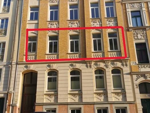 Wohnung zur Miete 390 € 2 Zimmer 60,1 m² 2. Geschoss Krausenstraße 27 Stadtmitte Plauen 08523