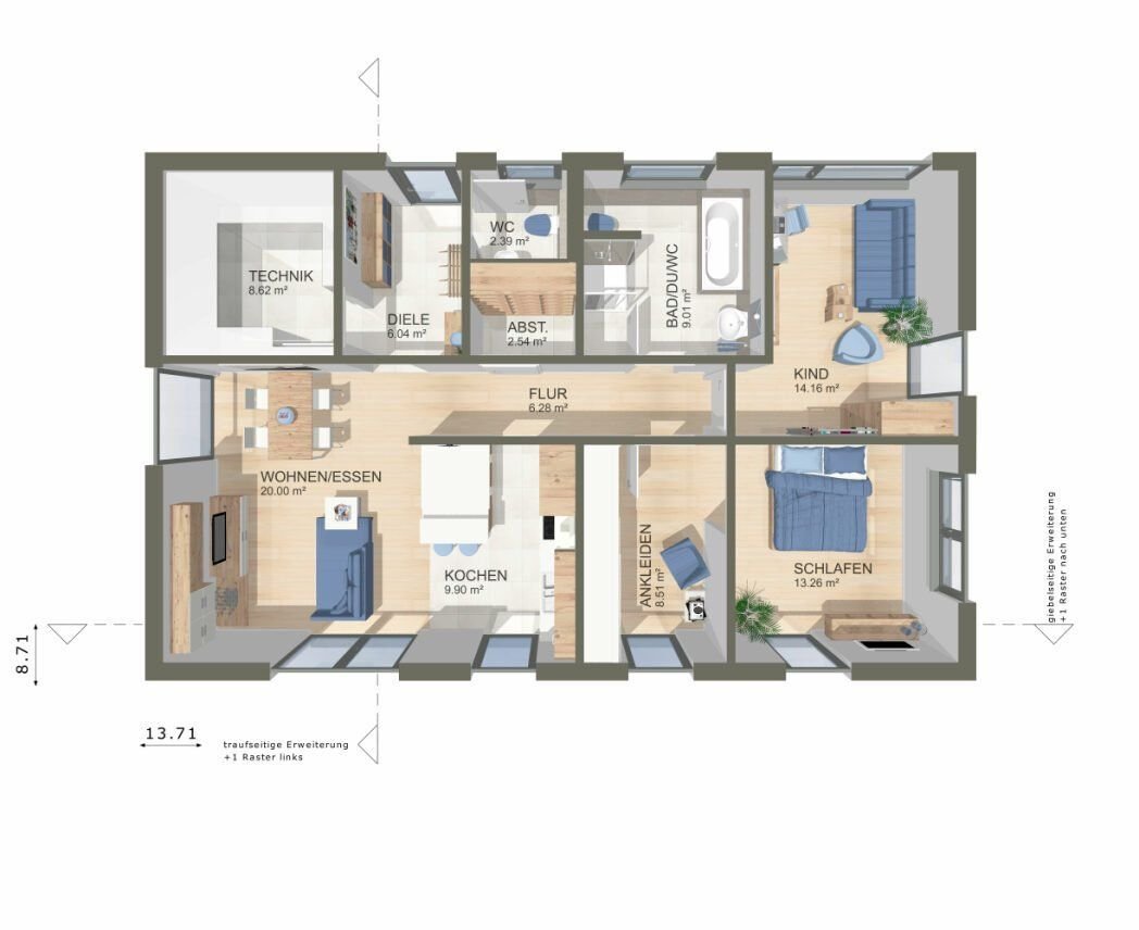 Bungalow zum Kauf 542.182 € 3 Zimmer 101 m²<br/>Wohnfläche 434 m²<br/>Grundstück Löhndorf Sinzig 53489