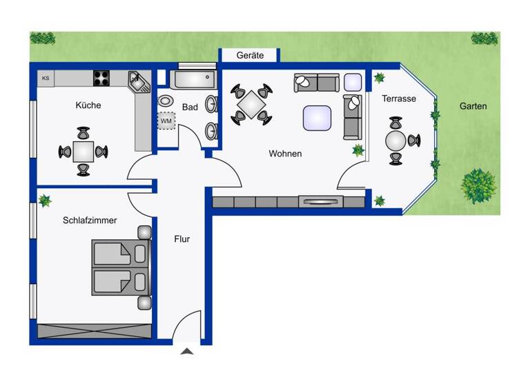 Wohnung zum Kauf provisionsfrei 297.000 € 2 Zimmer 80,7 m² Wehen Taunusstein 65232