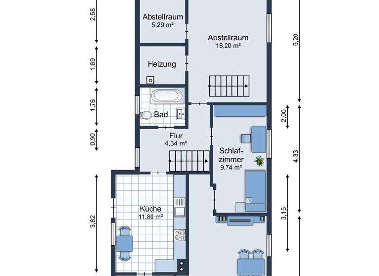 Einfamilienhaus zum Kauf 119.000 € 4 Zimmer 110 m² 1.100 m² Grundstück Bargenstedt 25704