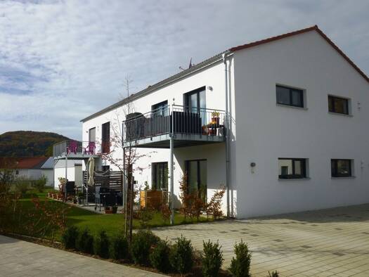 Terrassenwohnung zur Miete 690 € 2,5 Zimmer 71,6 m² Geschoss EG/2 frei ab 01.05.2026 Florian-Weber-Straße 4 Mühlhausen 92360