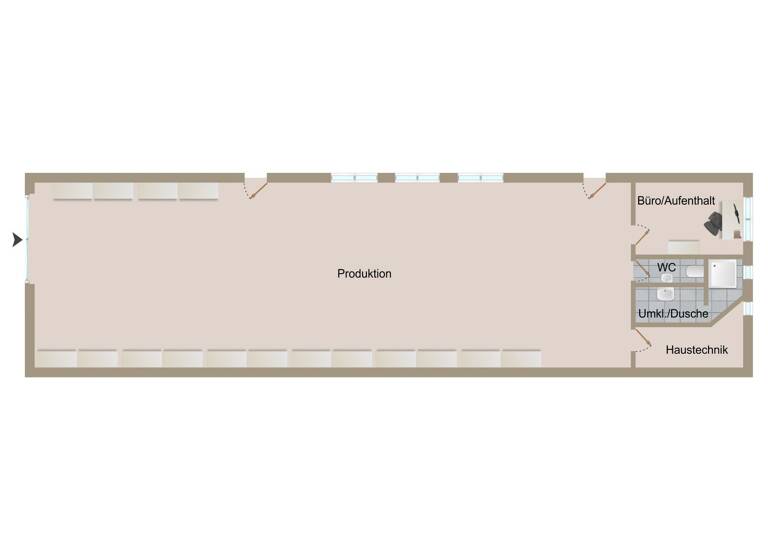 Lagerhalle zum Kauf provisionsfrei 204 m² Lagerfläche Gemeinde Hartheim Hartheim am Rhein 79427