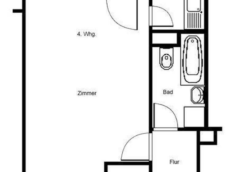 Wohnung zur Miete 569 € 1,5 Zimmer 36,2 m² 7. Geschoss frei ab 11.04.2026 Gerhart-Hauptmann-Ring 314 Niederursel Frankfurt am Main 60439