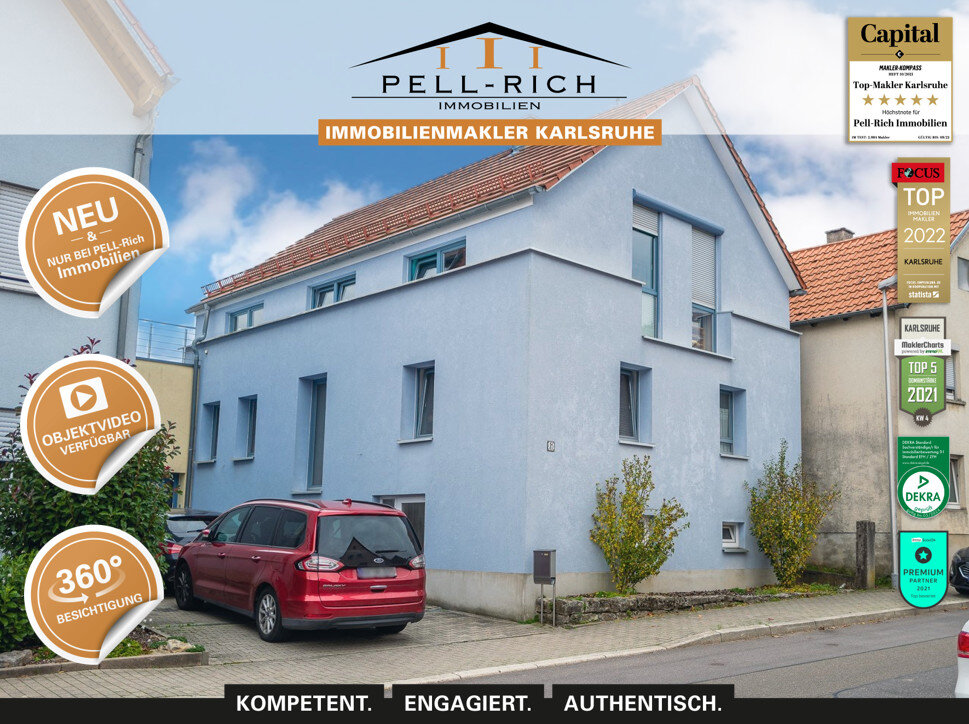 Einfamilienhaus zur Miete 1.800 € 5 Zimmer 202 m²<br/>Wohnfläche 617 m²<br/>Grundstück 01.01.2025<br/>Verfügbarkeit Obergrombach Bruchsal 76646