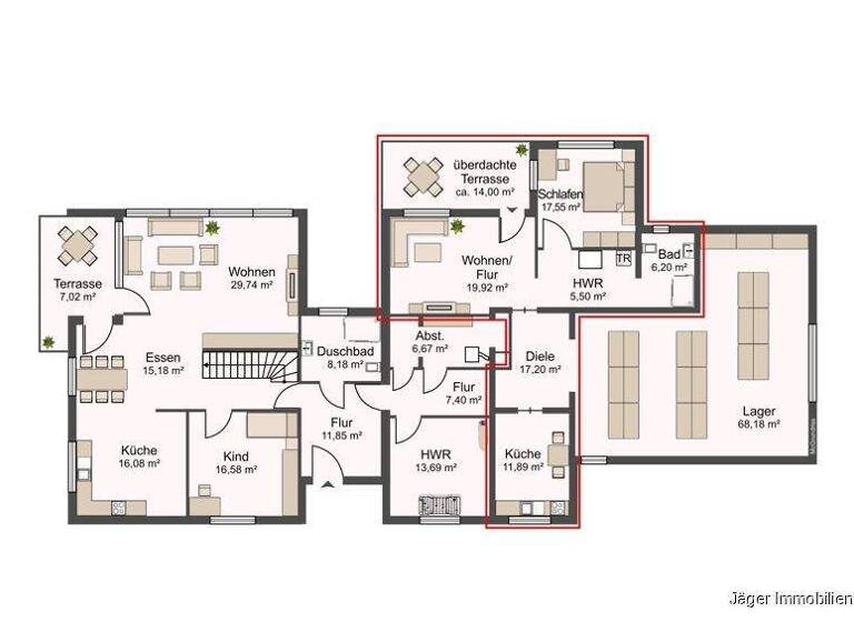 Haus zum Kauf 657.800 € 7 Zimmer 261 m² 10.802 m² Grundstück Vielstedt Hude (Oldenburg) / Nordenholz 27798