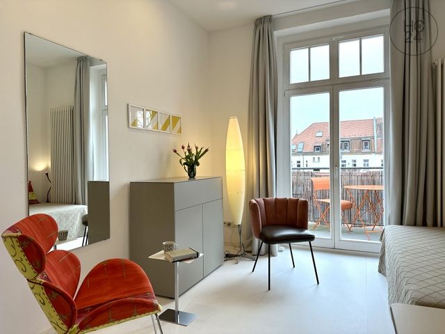 Wohnung zur Miete Wohnen auf Zeit 750 € 1 Zimmer 33 m²<br/>Wohnfläche ab sofort<br/>Verfügbarkeit Südvorstadt Leipzig 04275