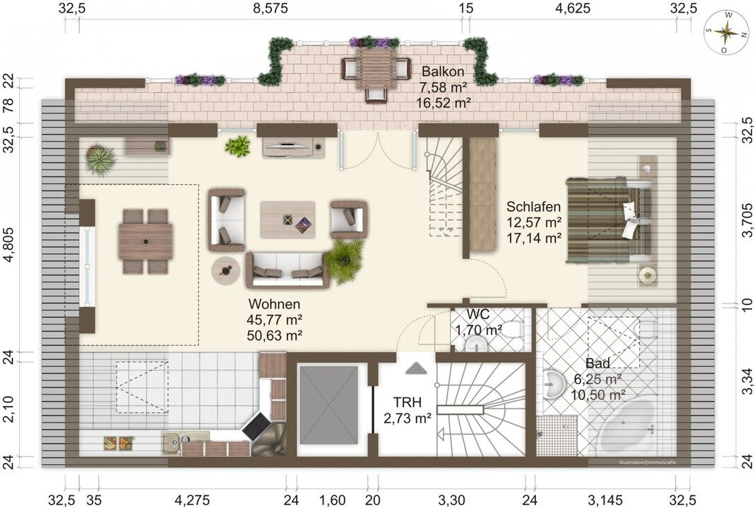 Wohnung zum Kauf provisionsfrei 260.000 € 2,5 Zimmer 85 m²<br/>Wohnfläche ab sofort<br/>Verfügbarkeit Schalbruch Unterbach Düsseldorf 40721