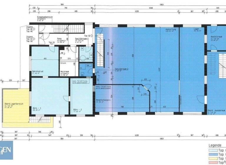 Gewerbeobjekt zum Kauf als Kapitalanlage geeignet 1.300.000 € 683,2 m² 857 m² Grundstück Rasis Bündt 9b Lustenau 6890