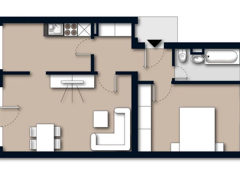 Wohnung zum Kauf 155.000 € 2 Zimmer 58 m² 3. Geschoss frei ab sofort Neu Schwachhausen Bremen 28213