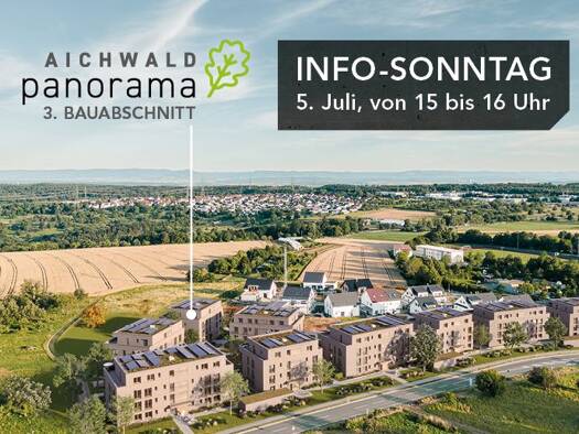 Terrassenwohnung zum Kauf - Neubau provisionsfrei 410.000 € 3 Zimmer 75,7 m² EG frei ab sofort Im Fuchsbühl 9/11 Schanbach Aichwald 73773