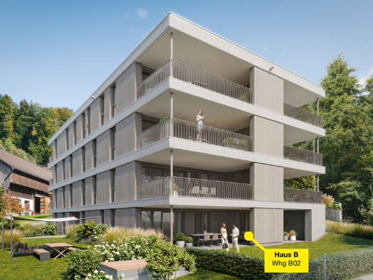 Wohnung zum Kauf - Erstbezug 732.000 € 4 Zimmer 90,8 m² 1. Geschoss Fallenberggasse 4 Dornbirn 6850