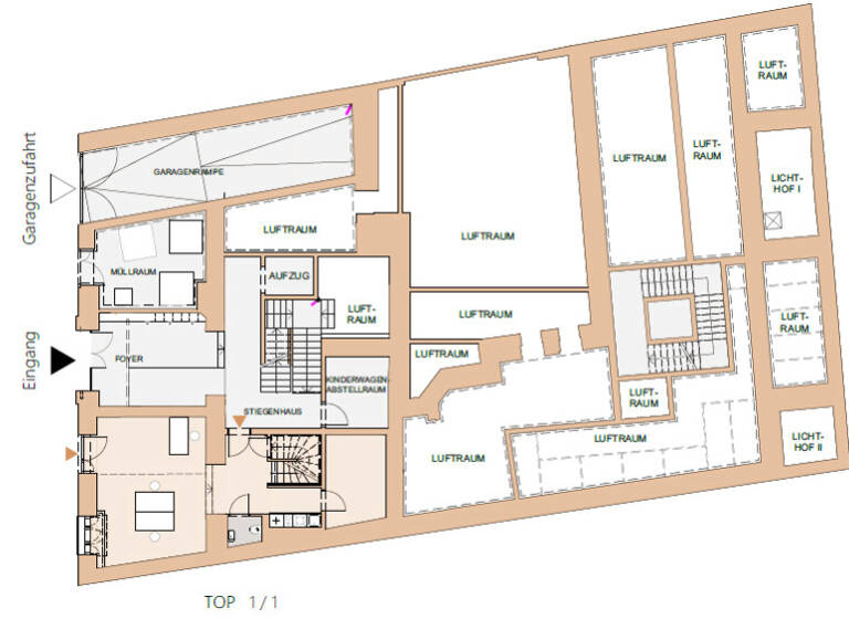 Bürofläche zum Kauf 254.334 € 55 m² Bürofläche Wien / Leopoldstadt 1020