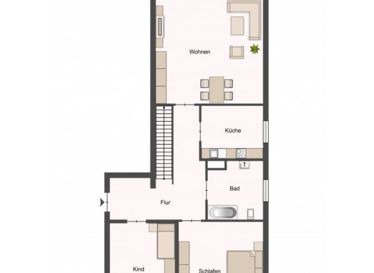 Wohnung zum Kauf 299.900 € 4 Zimmer 98 m² EG Engelsdorf Leipzig 04319