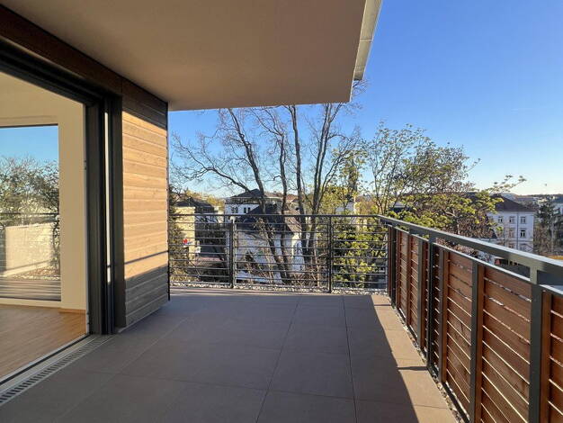 Penthouse zur Miete - Erstbezug 1.423 € 2 Zimmer 79,1 m² 4. Geschoss Erna Berger Straße 10 Äußere Neustadt Dresden 01097