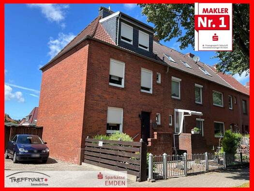 Reihenendhaus zum Kauf 229.000 € 5 Zimmer 111 m² 405 m² Grundstück Stadtzentrum Emden 26721