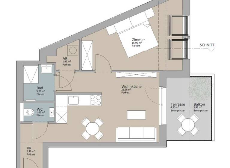 Sonstiges zum Kauf als Kapitalanlage geeignet 782.000 € 168,4 m² Wien 1100