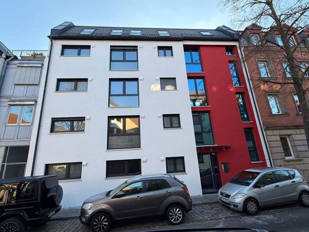 Wohnung zum Kauf - Neubau provisionsfrei 700.000 € 3 Zimmer 113 m² 2. Geschoss Augustenstraße 14 Bleiweiß Nürnberg 90402