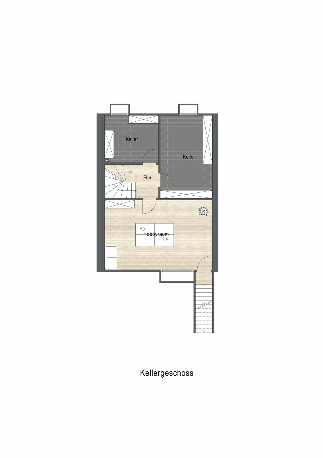 Reihenmittelhaus zur Miete 2.150 € 5 Zimmer 109 m²<br/>Wohnfläche 246 m²<br/>Grundstück Urdenbach Düsseldorf / Urdenbach 40593