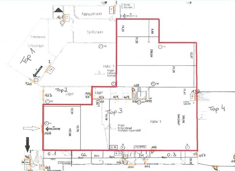 Lagerhalle zur Miete 6 € 958 m² Lagerfläche Hönigtal 8301