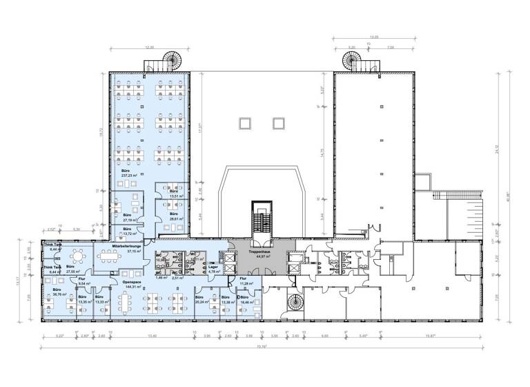 Bürogebäude zur Miete provisionsfrei 11,50 € 1.544 m² Bürofläche teilbar ab 762 m² Neu-Isenburg 63263