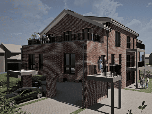 Wohnung zur Miete 900 € 2 Zimmer 56,3 m² 1. Geschoss frei ab 15.08.2026 Eversten Oldenburg 26131