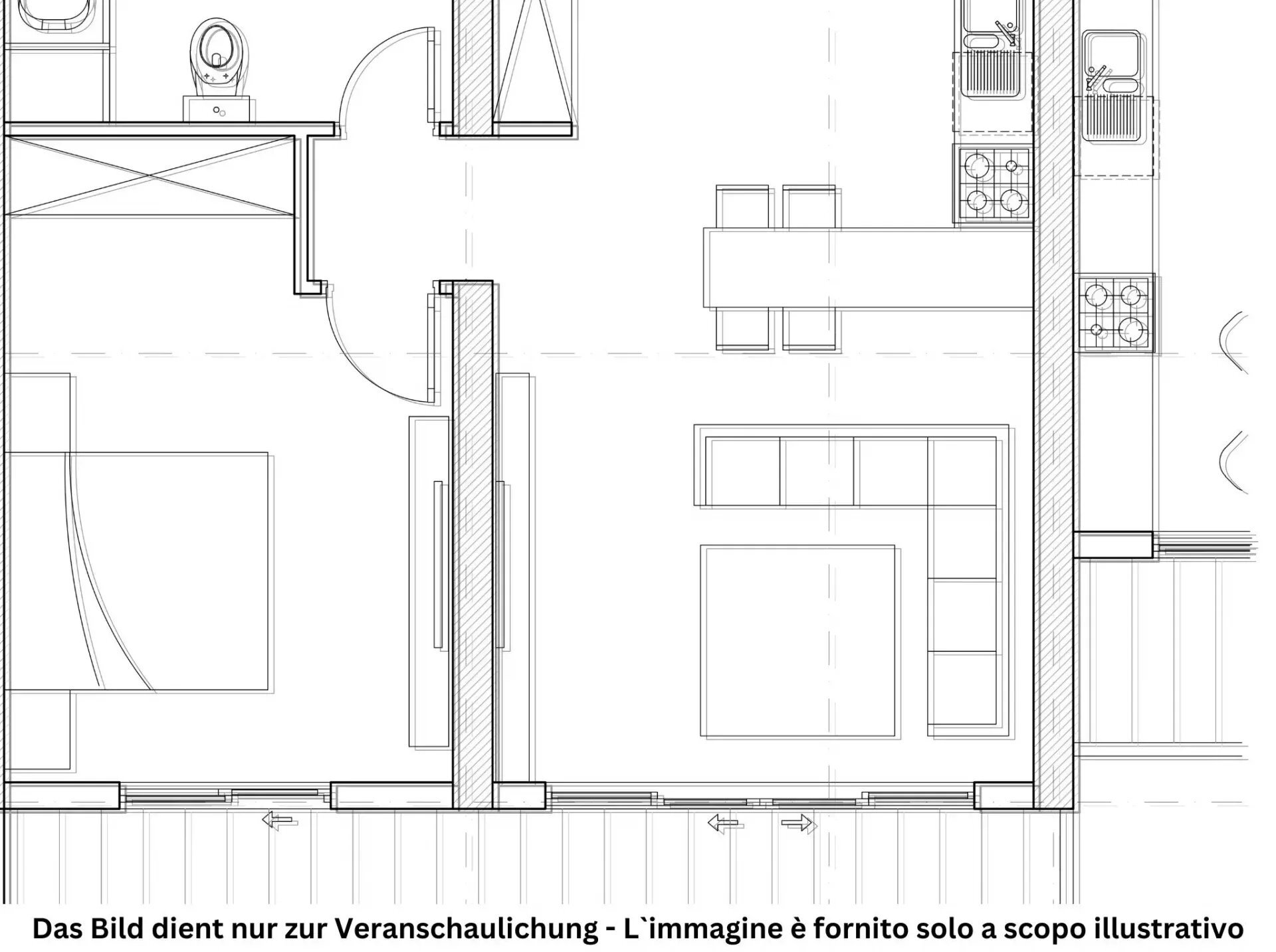 Studio zum Kauf 260.000 € 3 Zimmer 72 m²<br/>Wohnfläche 4.<br/>Geschoss Bozen 39100