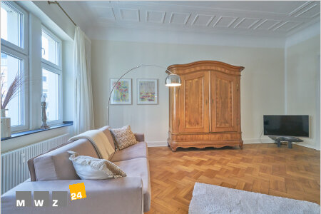 Wohnung zur Miete Wohnen auf Zeit 2.700 € 3 Zimmer 120 m²<br/>Wohnfläche ab sofort<br/>Verfügbarkeit Unterbilk Düsseldorf 40219