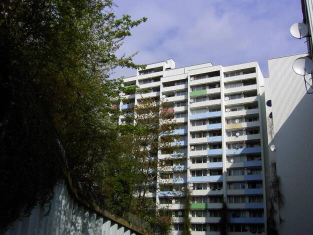 Wohnung zur Miete nur mit Wohnberechtigungsschein 497 € 3,5 Zimmer 86 m² 7. Geschoss Burgstraße 49 Frechen 50226