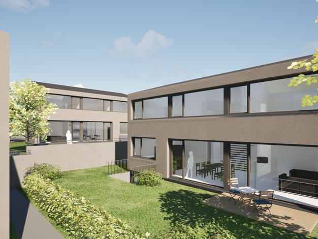 Einfamilienhaus zum Kauf - Neubau provisionsfrei 635.000 € 5 Zimmer 167 m² 318 m² Grundstück Am Sportplatz 19 Minseln Rheinfelden (Baden) 79618